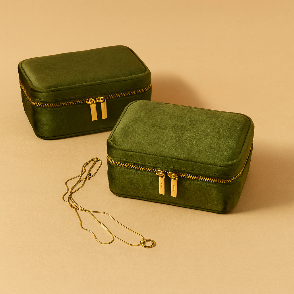 boîte à bijoux Velvet Luxe