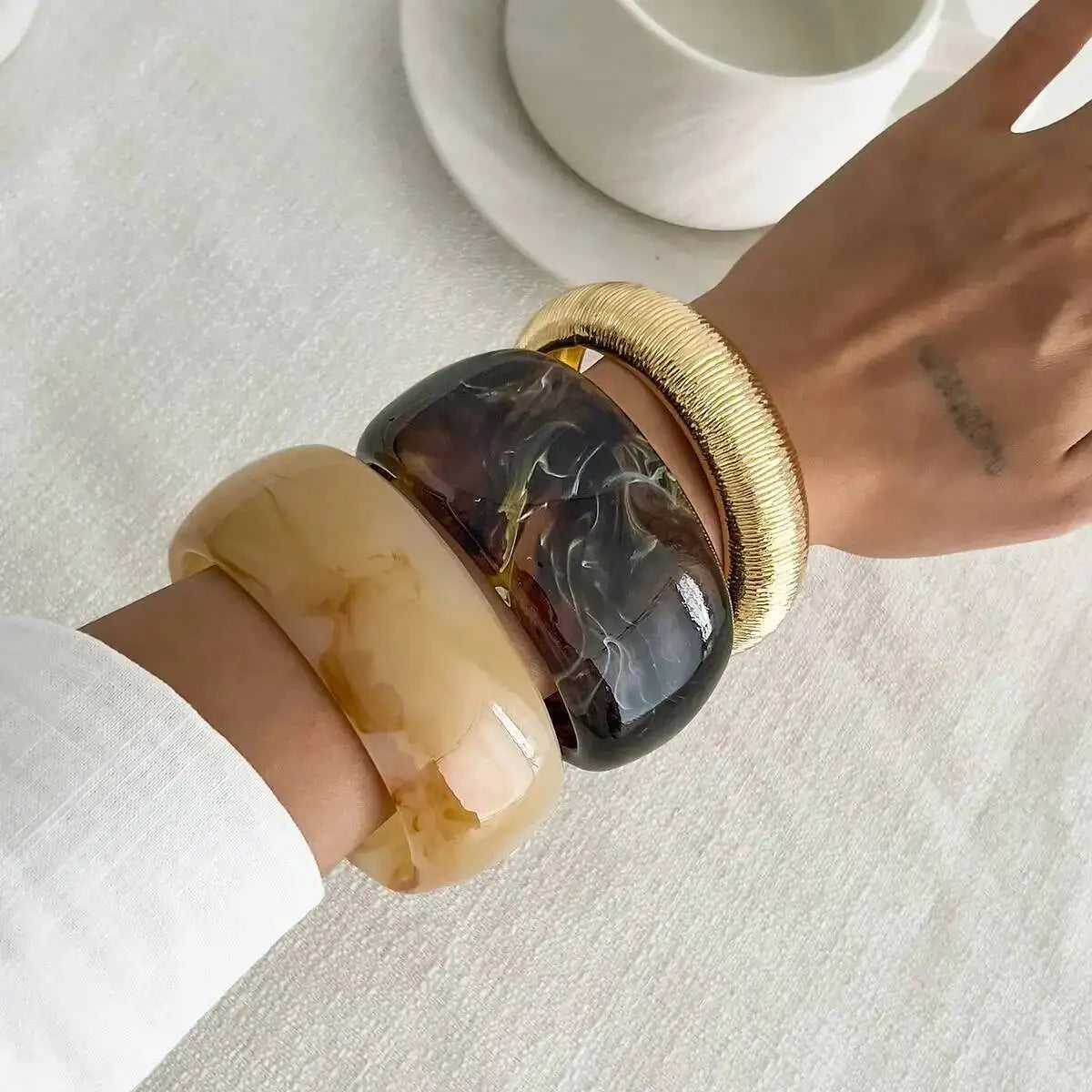 Bracelets Cuff Géométrique