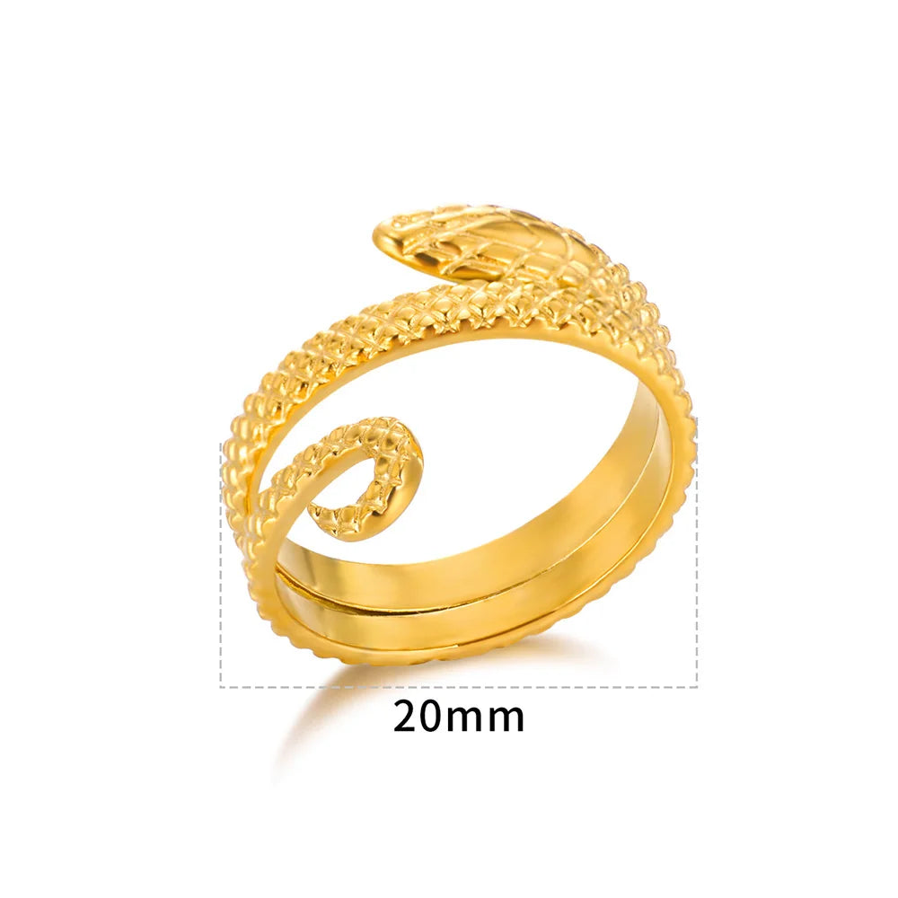 Bagues Serpent Royale