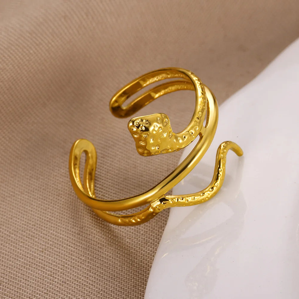 Bagues Serpent Royale